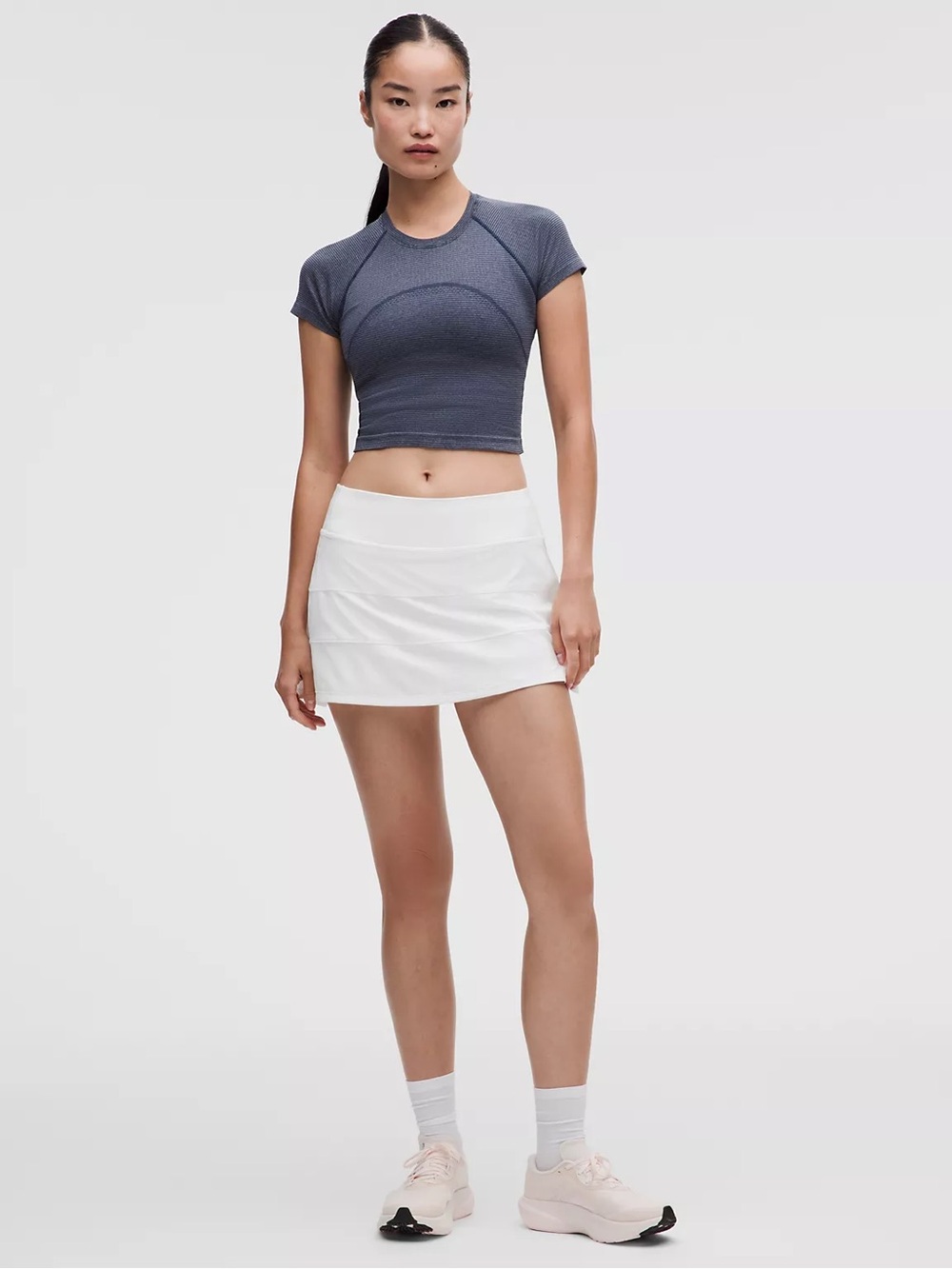 Lululemon Pace Revival Skirt Size 4 White